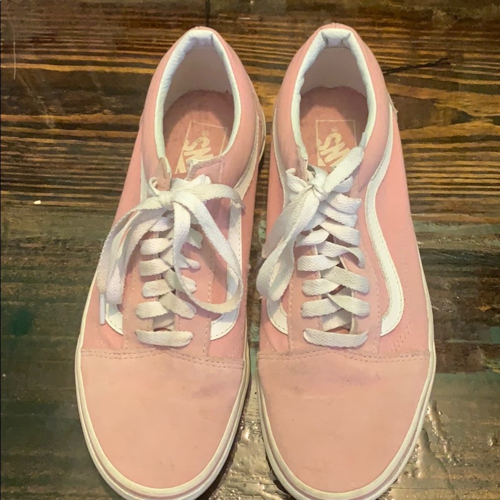 Vans Pink suede and canvas sneakers - Picture 2 of 3